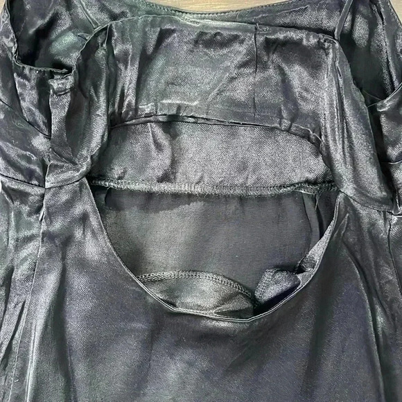 Anthropologie Sleeveless Spaghetti Strap Mini Dress Size 0 - Picture 3 of 6